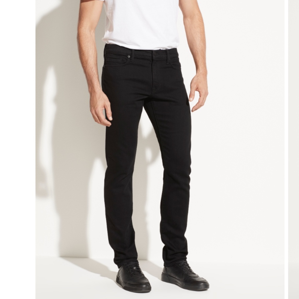 VINCE Men's Black Jeans Exclusive / DM 02 The Slim